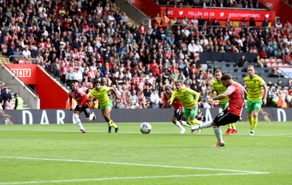 Armstrong holds his nerve in St Mary's classic Southampton FC